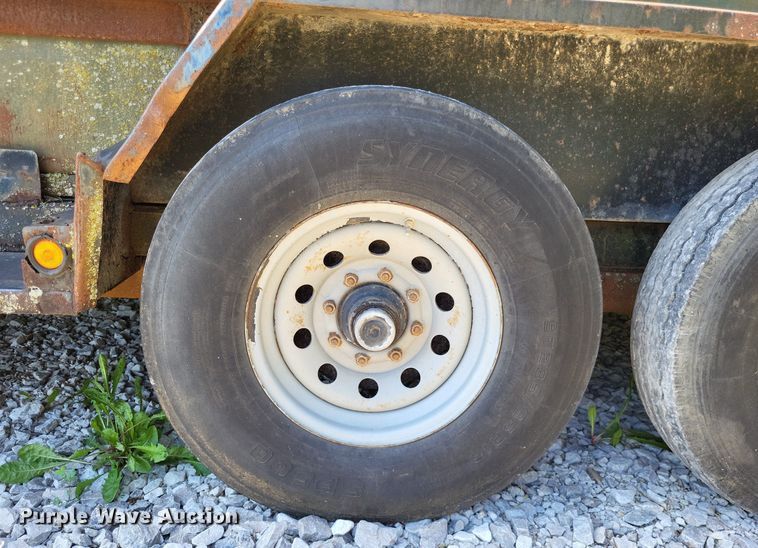 image for item LS9706 2023  Shop built recycle trailer