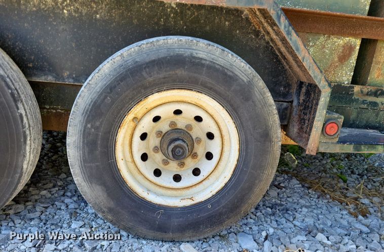 image for item LS9706 2023  Shop built recycle trailer