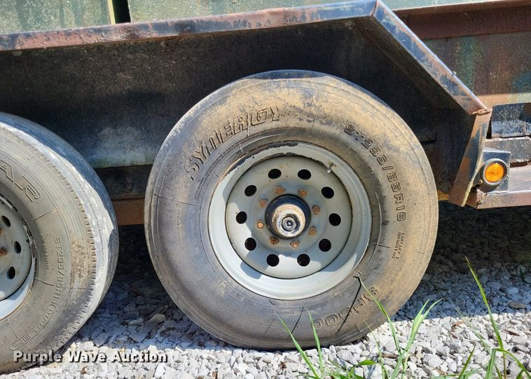 image for item LS9706 2023  Shop built recycle trailer