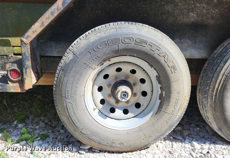 image for item LS9706 2023  Shop built recycle trailer