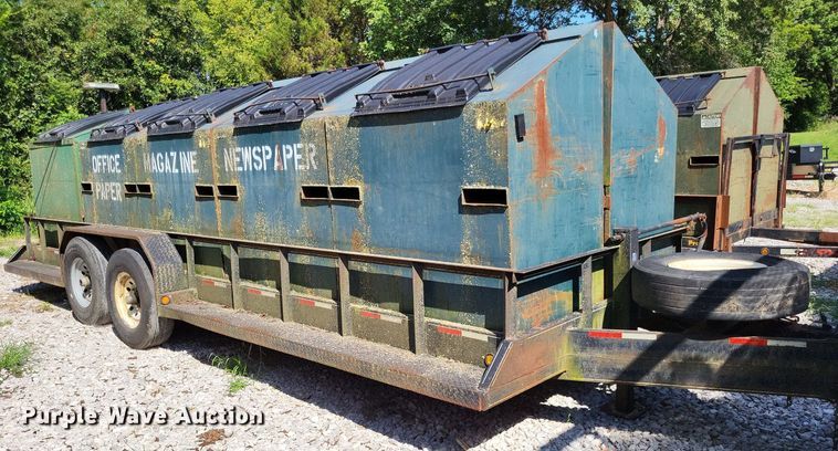 image for item LS9707 2011 Retco Utility  recycle trailer