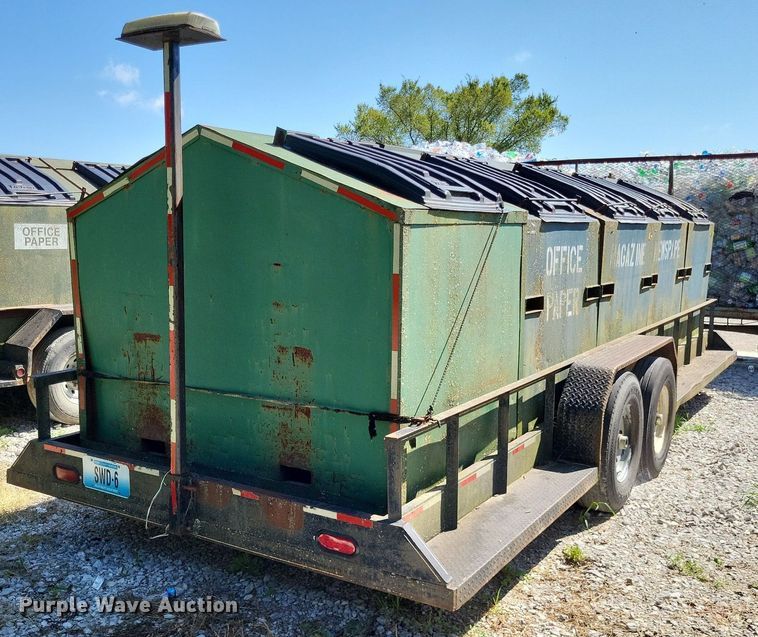 image for item LS9707 2011 Retco Utility  recycle trailer