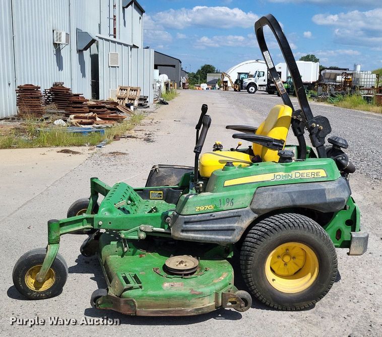 image for item LS9712 John Deere Z970A  lawn mower