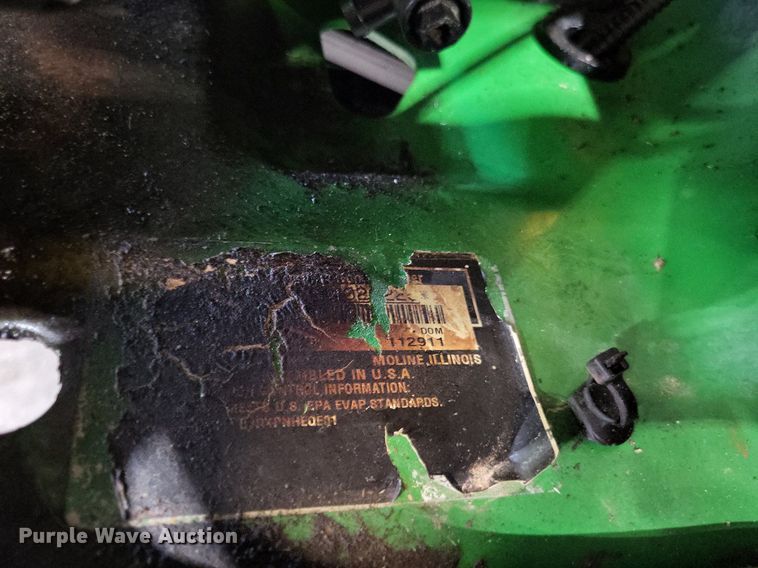 image for item LS9712 John Deere Z970A  lawn mower