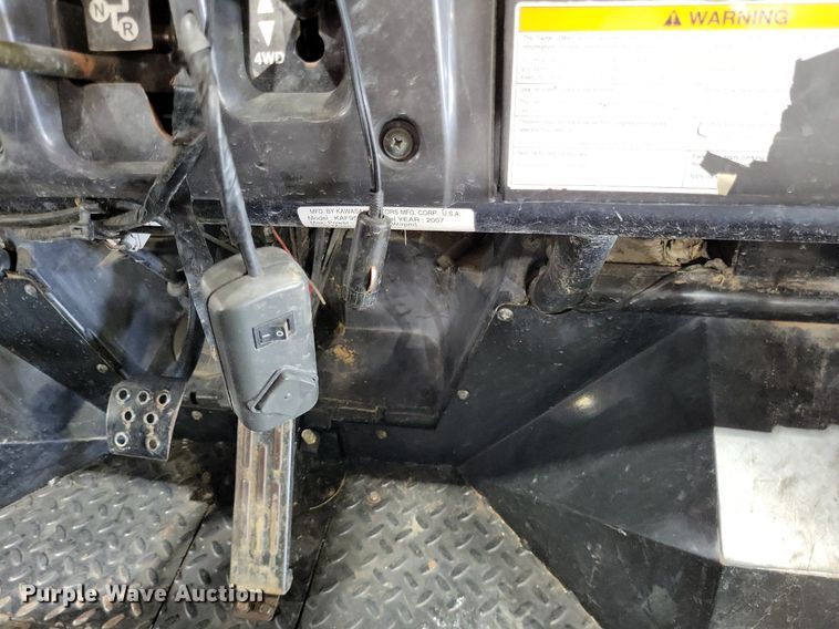 image for item LS9713 2007 Kawasaki Mule 3010  utility vehicle