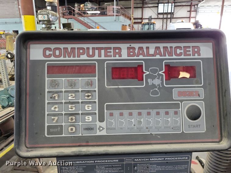 image for item LS9714 Coats Direct Drive 1000  wheel balancer