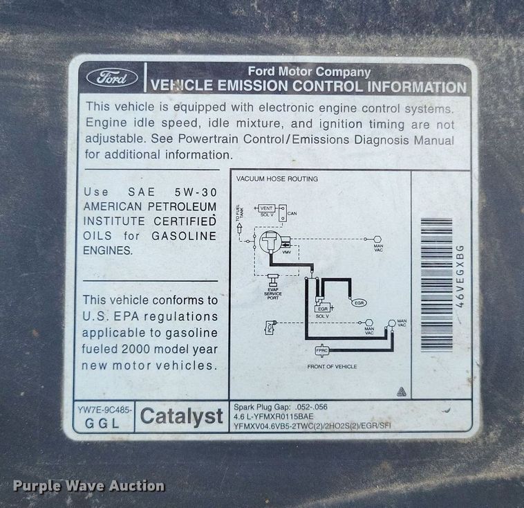 image for item LS9717 2000  Ford Crown Victoria Police Interceptor