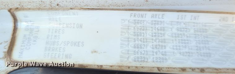 image for item LY9309 2007 Sterling LT8500  dump truck