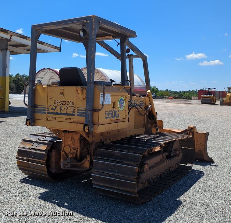 1999 Case 550G dozer in Oklahoma City, OK Item LY9315 sold Purple Wave