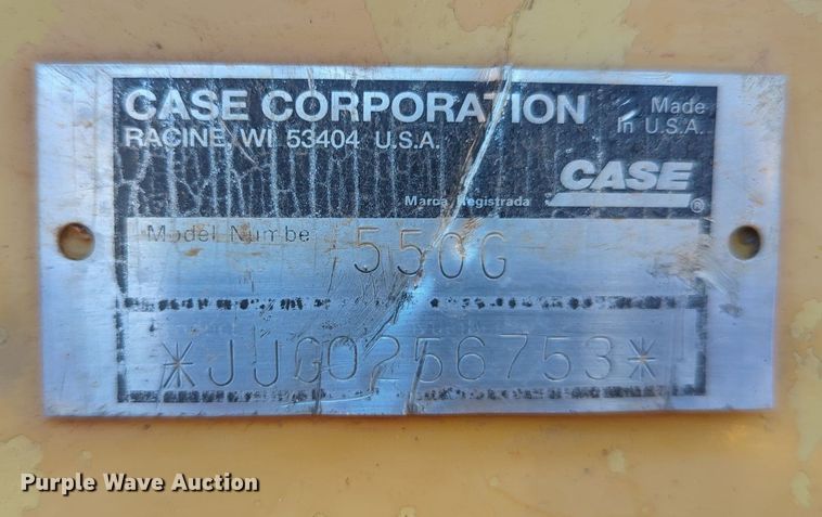 image for item LY9315 1999 Case 550G  dozer