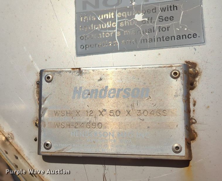 image for item LY9317 Henderson WSHX12X50X304SS  spreader