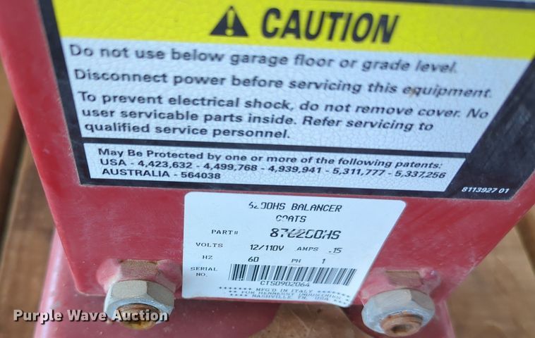 image for item LY9327 Coats 6275HS  tire balancing machine