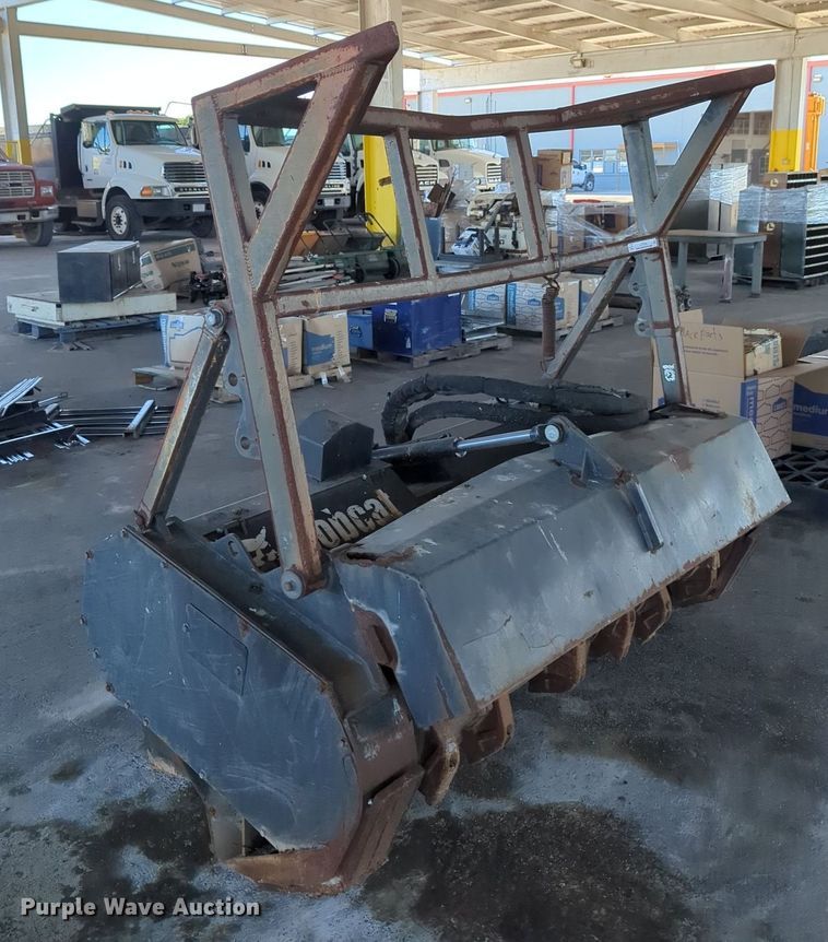 image for item LY9329 Bobcat  skid steer mulcher