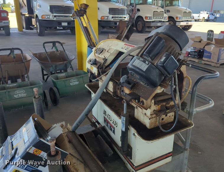 image for item LY9336 Jet  band saw