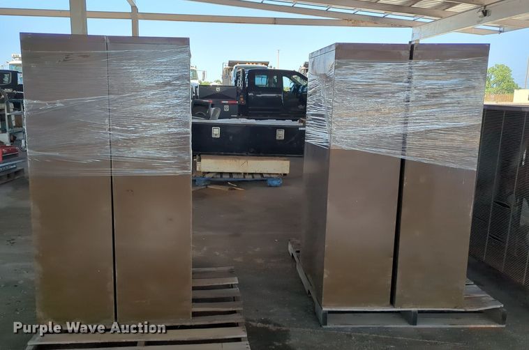 image for item LY9337 (5) Art Metal four drawer file cabinets