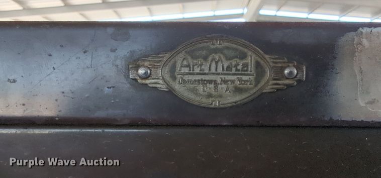 image for item LY9337 (5) Art Metal four drawer file cabinets