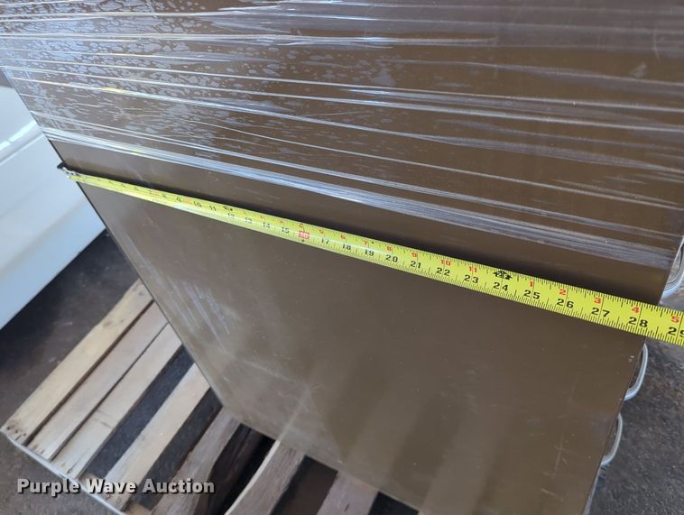 image for item LY9337 (5) Art Metal four drawer file cabinets