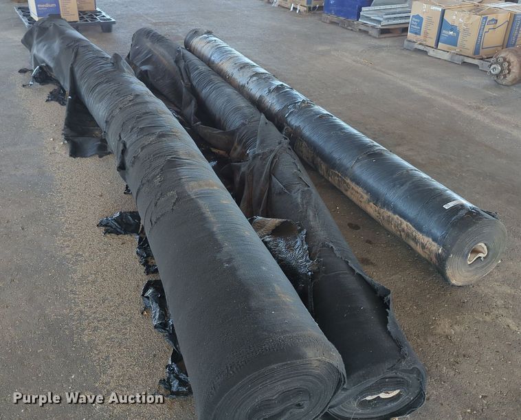 image for item LY9341 (3) rolls of landscape fabric