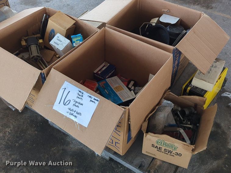 image for item LY9346 (16) pallets of tools