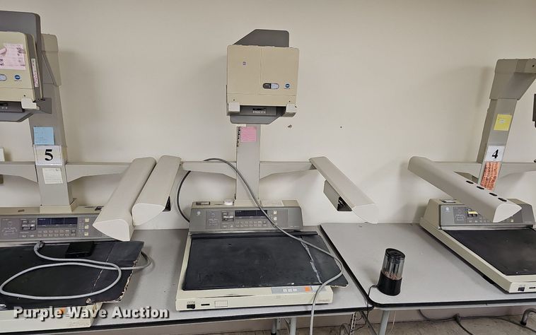 image for item MD9977 (4) Minolta DR1600 16mm planetary microfilm cameras