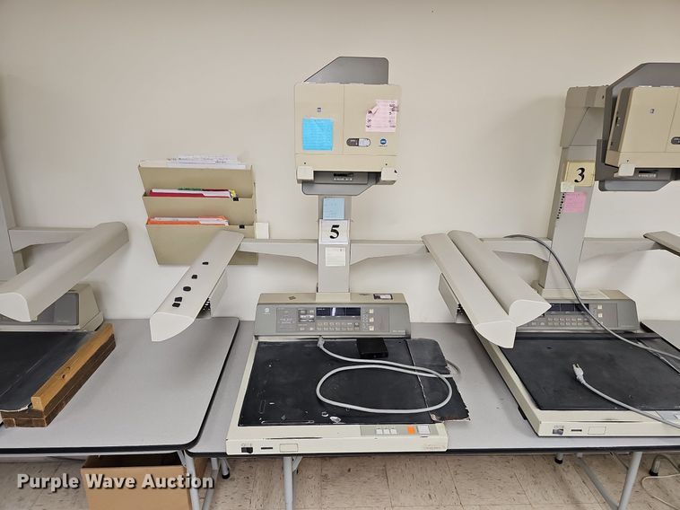 image for item MD9977 (4) Minolta DR1600 16mm planetary microfilm cameras