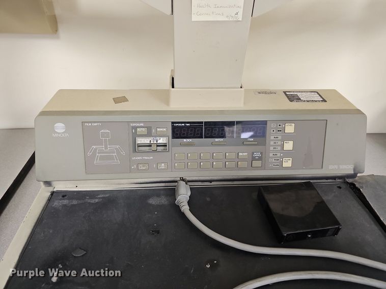 image for item MD9977 (4) Minolta DR1600 16mm planetary microfilm cameras