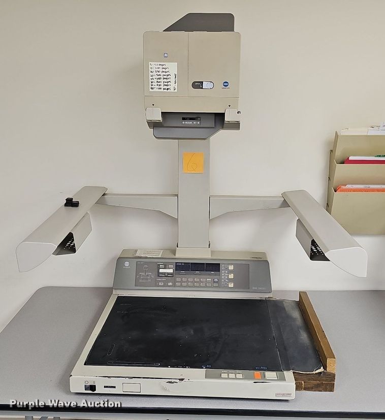 image for item MD9977 (4) Minolta DR1600 16mm planetary microfilm cameras