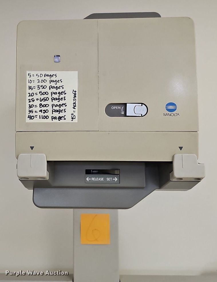 image for item MD9977 (4) Minolta DR1600 16mm planetary microfilm cameras