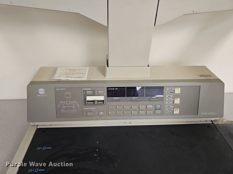 image for item MD9977 (4) Minolta DR1600 16mm planetary microfilm cameras