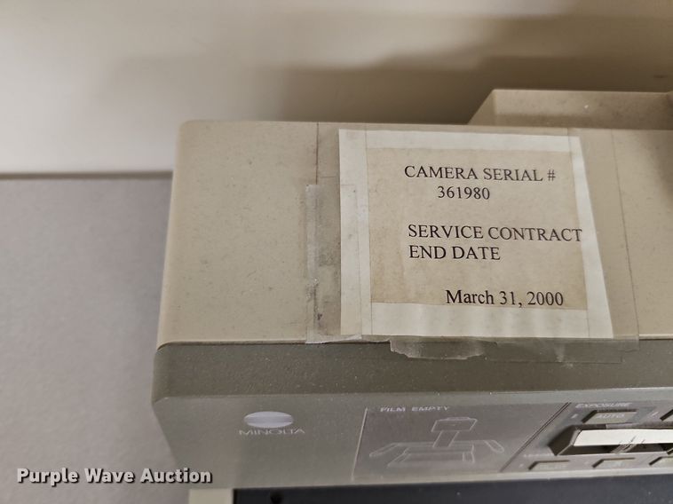 image for item MD9977 (4) Minolta DR1600 16mm planetary microfilm cameras