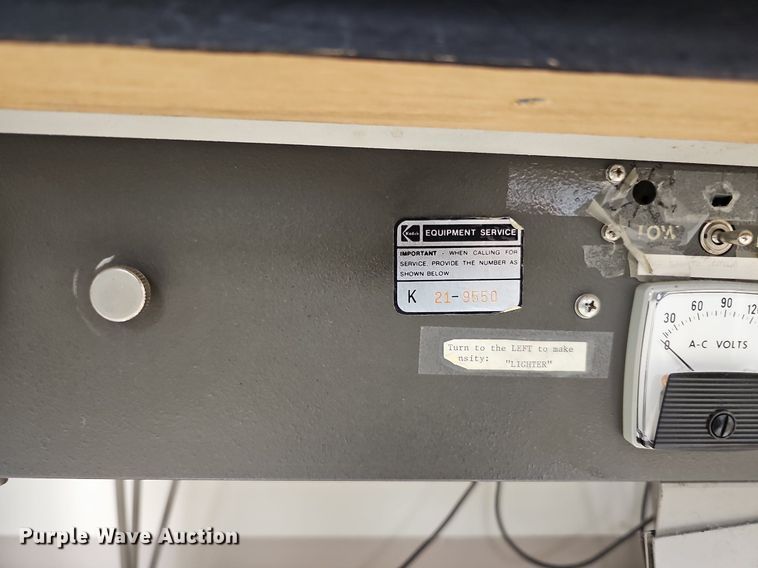 image for item MD9978 Recordak MRD-2  micro-file machine