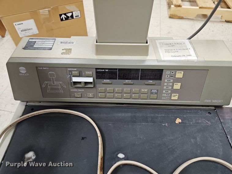 image for item MD9979 (3) Minolta DR1600 16mm planetary microfilm cameras