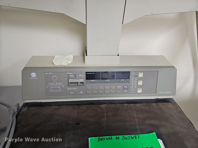 image for item MD9979 (3) Minolta DR1600 16mm planetary microfilm cameras