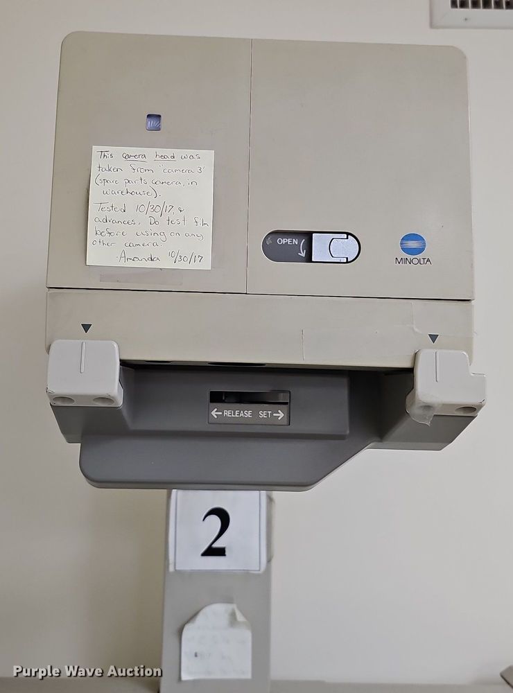 image for item MD9979 (3) Minolta DR1600 16mm planetary microfilm cameras