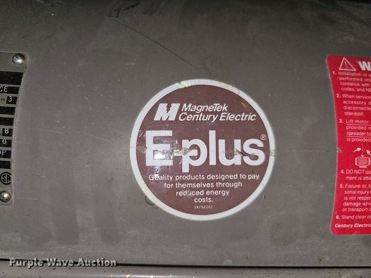 image for item ME9016 Magnetek Century Electric E-Plus  electric motor