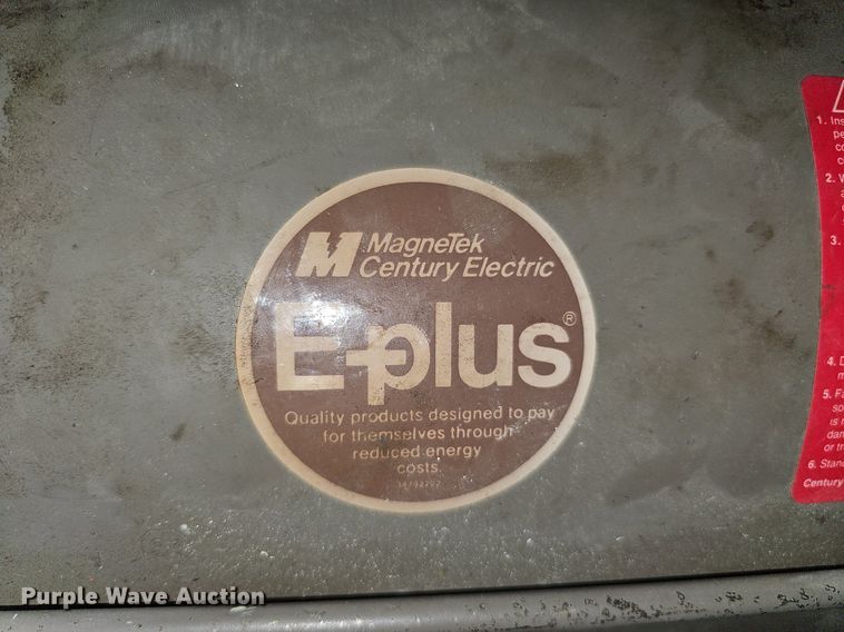 image for item ME9017 Magnetek Century Electric E-Plus  electric motor