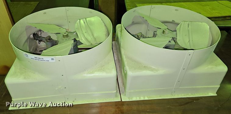 image for item ME9018 (2) Philips Ultra Fan II 22" exhaust fans