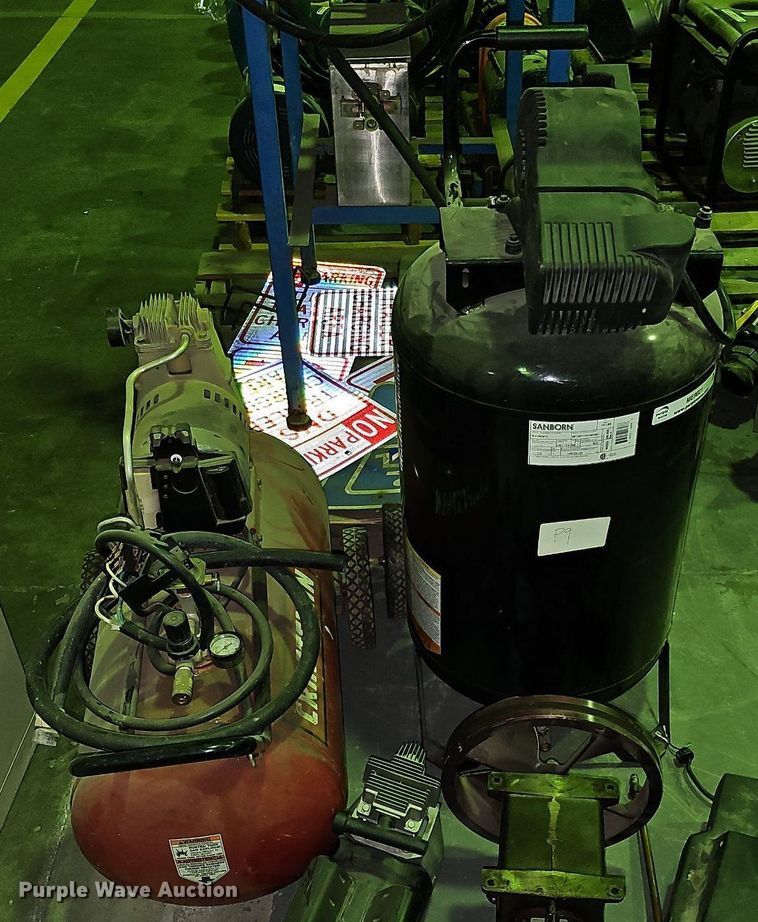 image for item ME9021 (2) air compressors