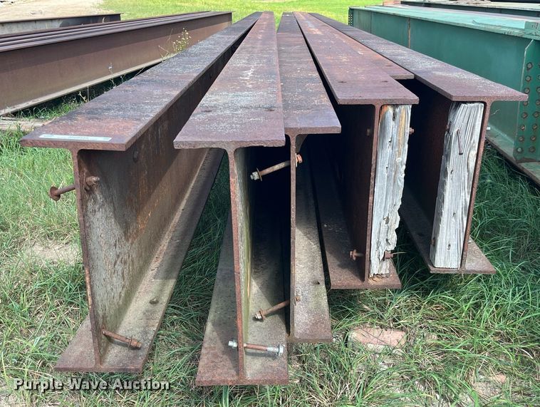 image for item MG9454 (9) steel I-beams