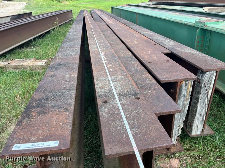image for item MG9454 (9) steel I-beams