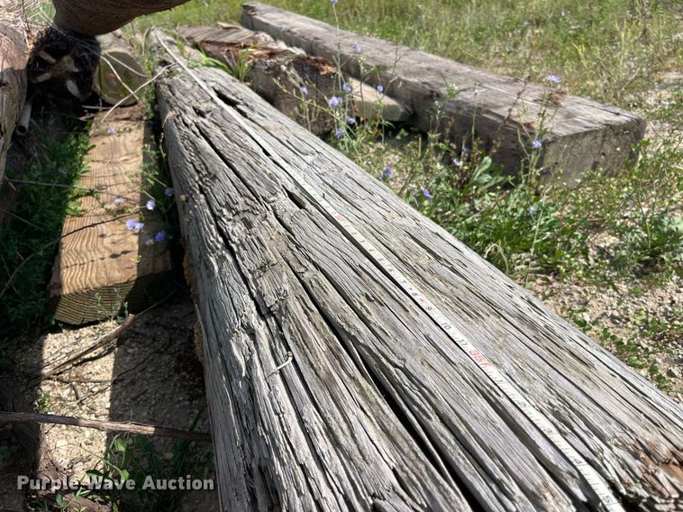 image for item MG9456 Approx. 24 bridge pilings