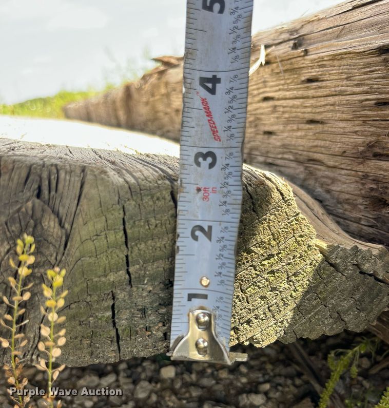 image for item MG9456 Approx. 24 bridge pilings