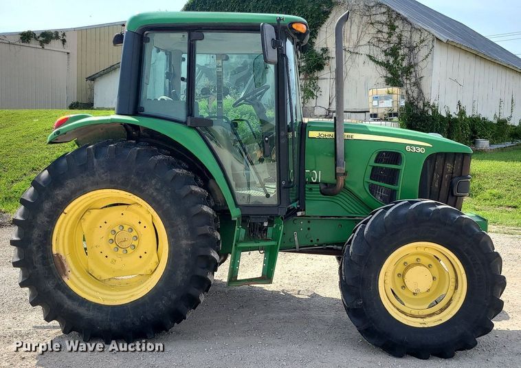 image for item MG9590 2008 John deere 6330 MFWD tractor