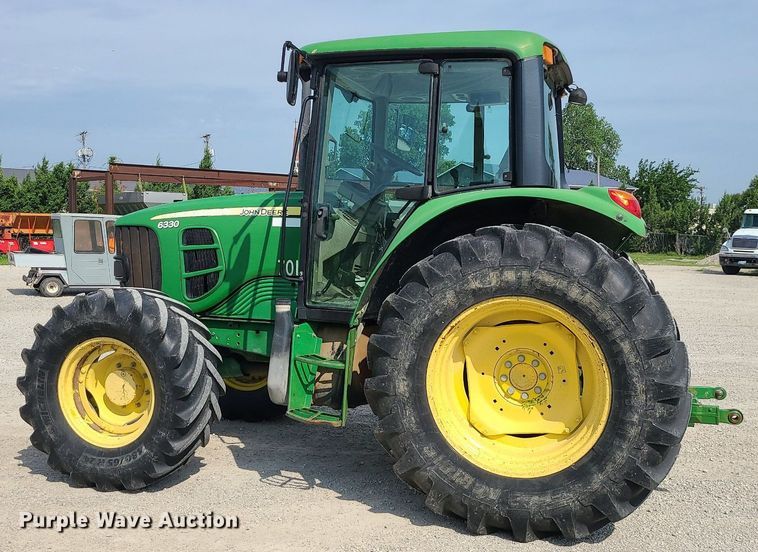 image for item MG9590 2008 John deere 6330 MFWD tractor
