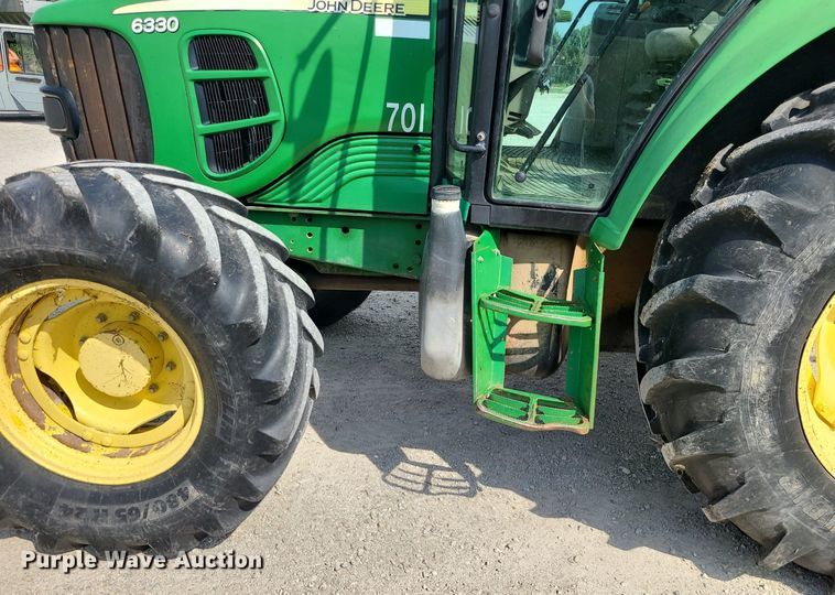 image for item MG9590 2008 John deere 6330 MFWD tractor