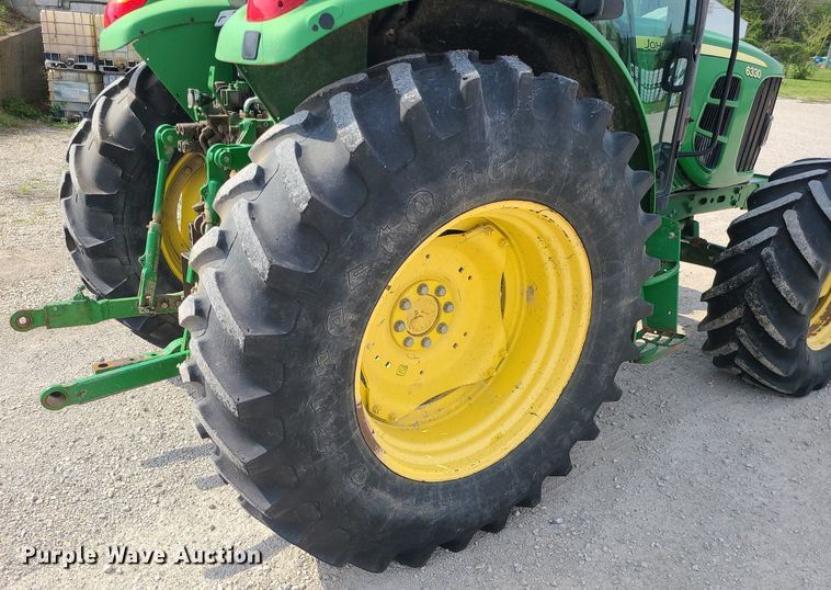 image for item MG9590 2008 John deere 6330 MFWD tractor