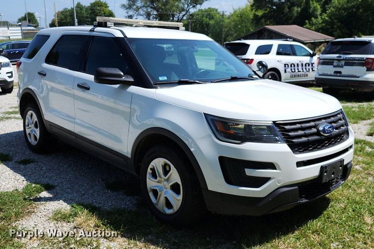 image for item MG9669 2018 Ford Explorer Police Interceptor  SUV