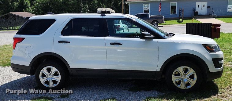 image for item MG9669 2018 Ford Explorer Police Interceptor  SUV