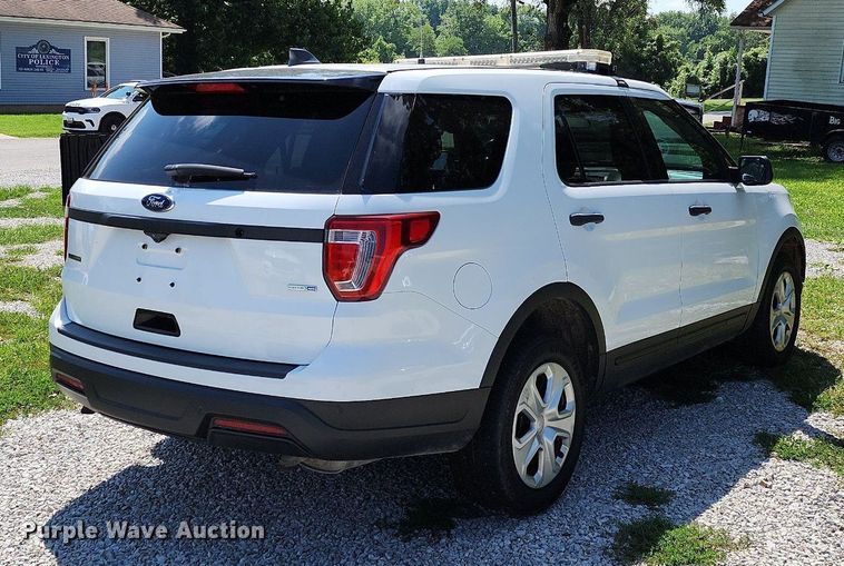 image for item MG9669 2018 Ford Explorer Police Interceptor  SUV