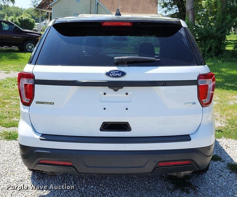 image for item MG9669 2018 Ford Explorer Police Interceptor  SUV